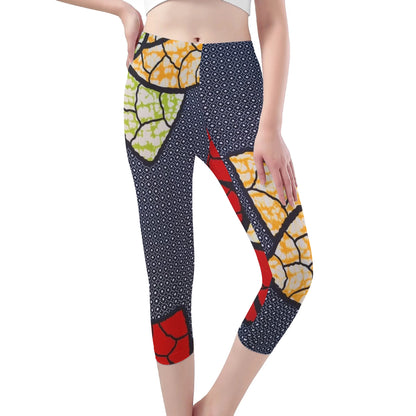 Maldives Capri Leggings By Tropic Dune