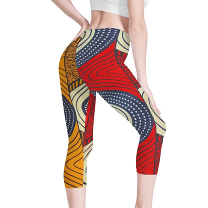 Kauai Capri Leggings By Tropic Dune