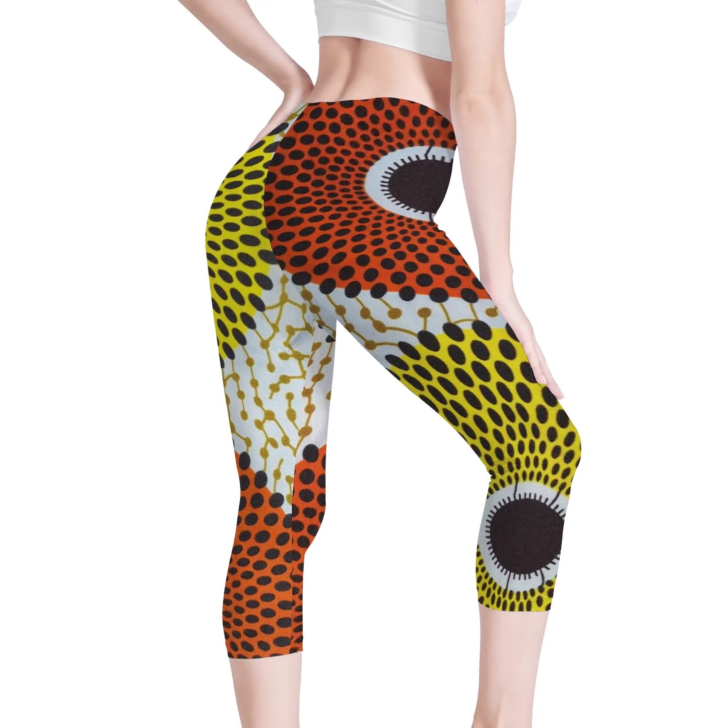 banana island capri leggings by tropic dune