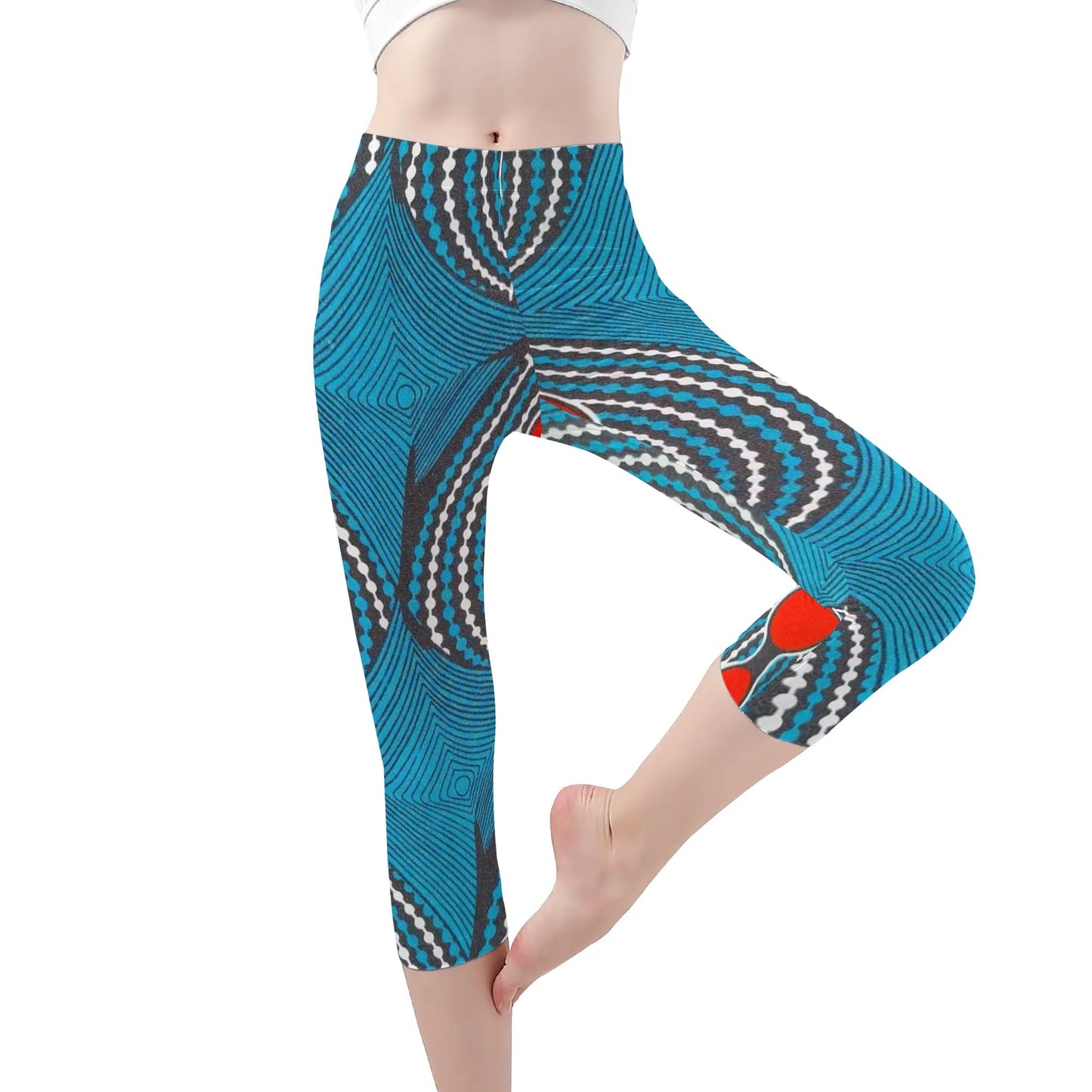 barbados capri leggings by tropic dune