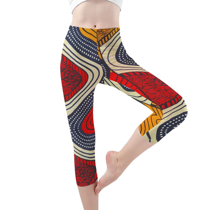 Kauai Capri Leggings By Tropic Dune