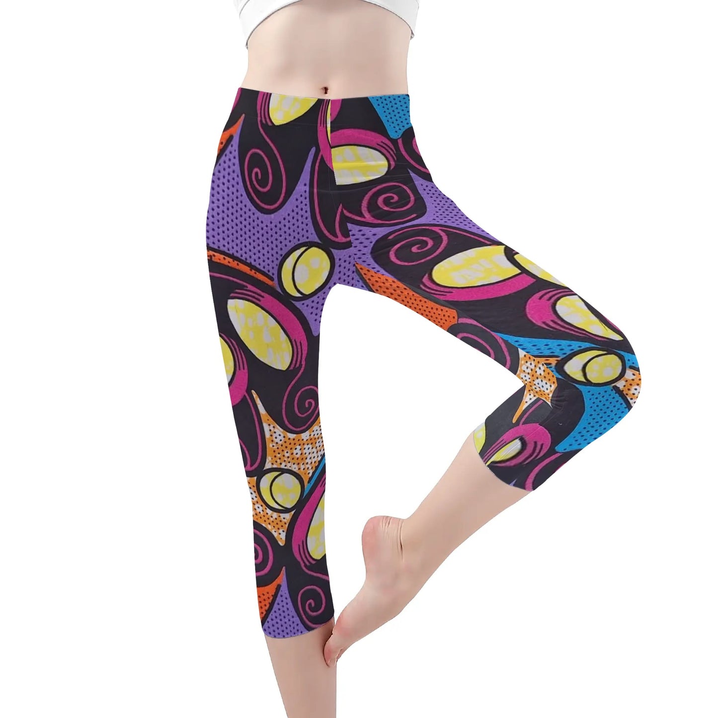 zanzibar capri leggings by tropic dune