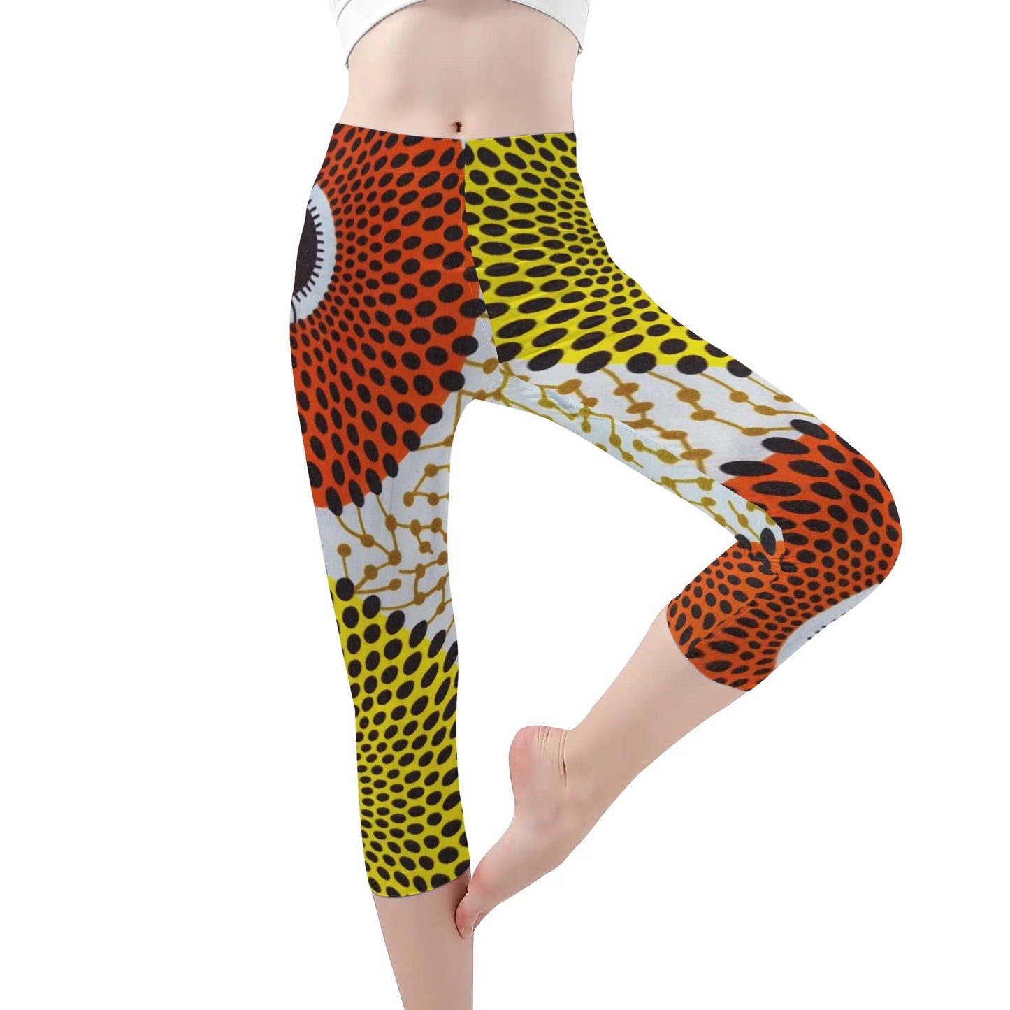 banana island capri leggings by tropic dune