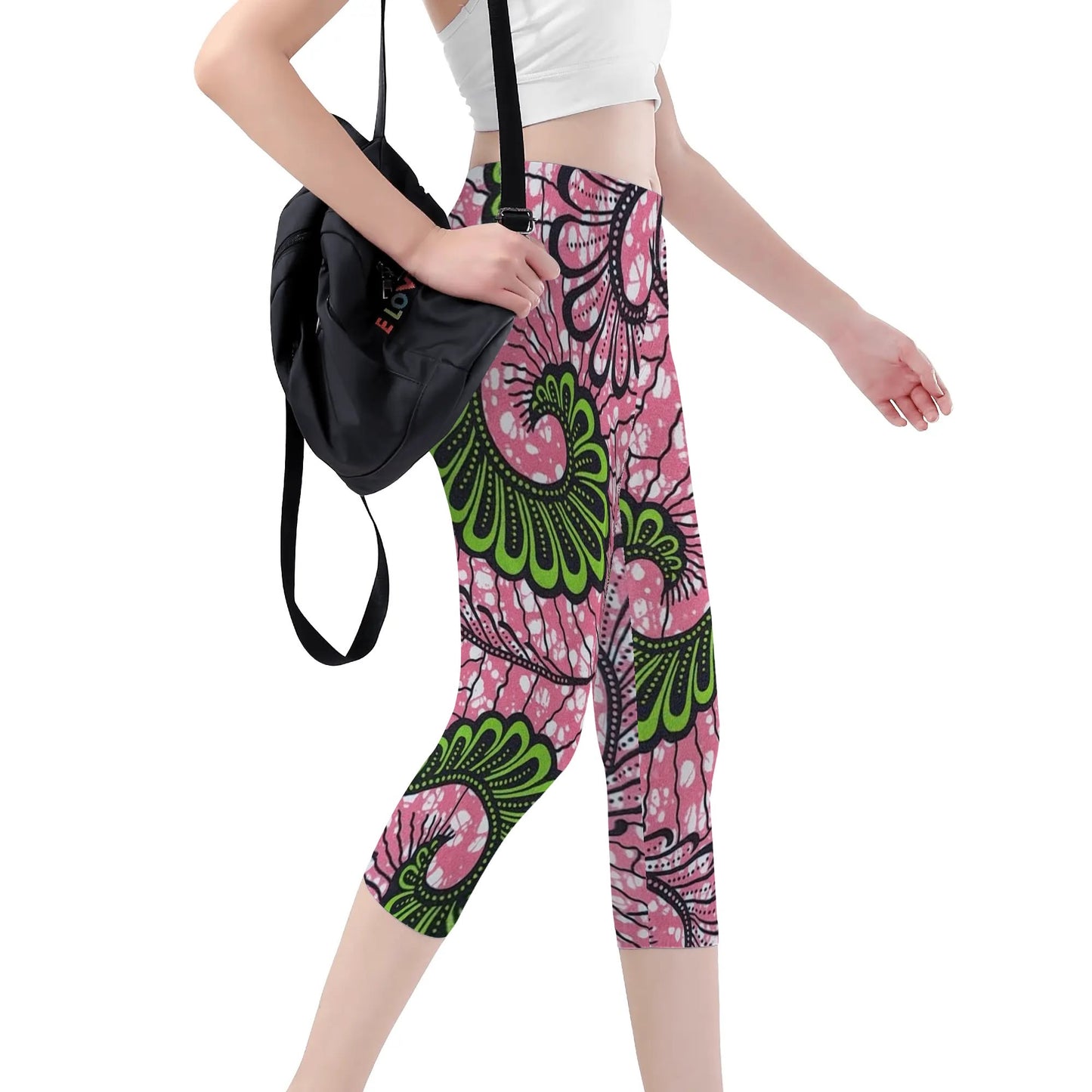 the cook islands capri leggings by tropic dune