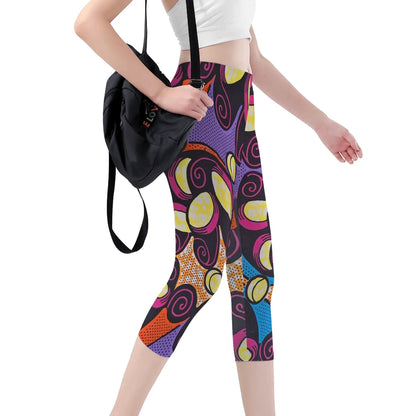 Zanzibar Capri Leggings By Tropic Dune