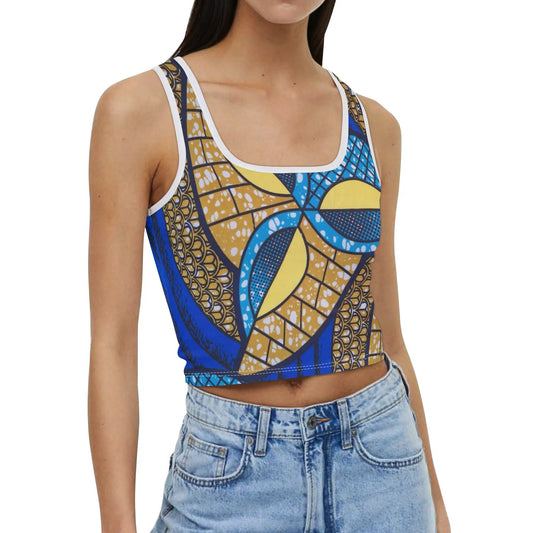 Palma Stretchy Tank Top By Tropic Dune