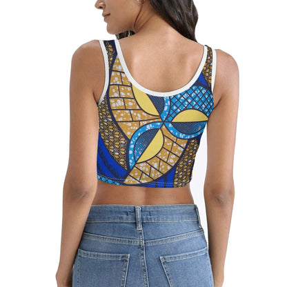 Palma Stretchy Tank Top By Tropic Dune