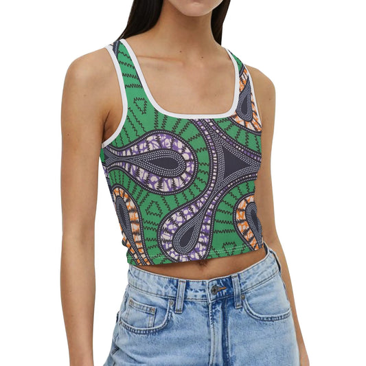 Cartagena Stretchy Tank Top By Tropic Dune