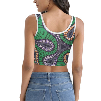 Cartagena Stretchy Tank Top By Tropic Dune