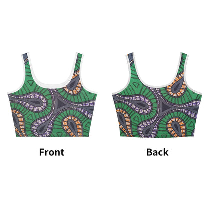 Cartagena Stretchy Tank Top By Tropic Dune