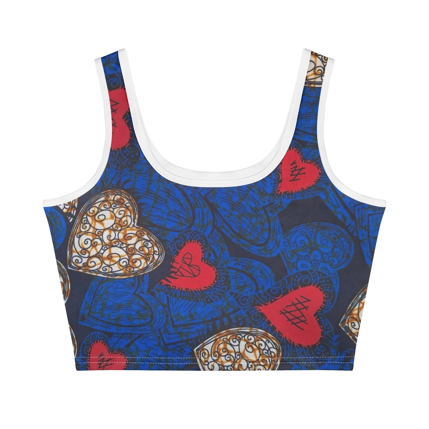 pamplona stretchy tank top by tropic dune