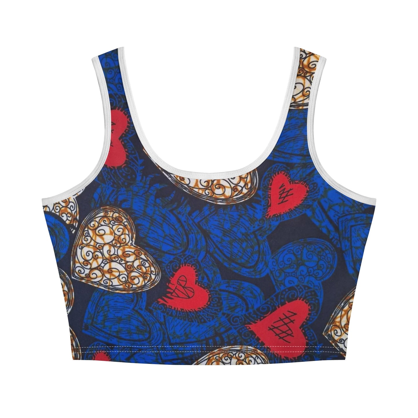 pamplona stretchy tank top by tropic dune