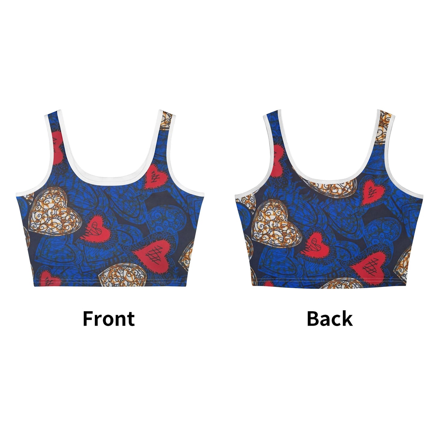 pamplona stretchy tank top by tropic dune