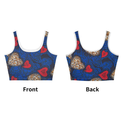 Pamplona Stretchy Tank Top By Tropic Dune