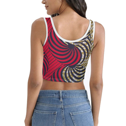 Zaragoza Stretchy Tank Top By Tropic Dune