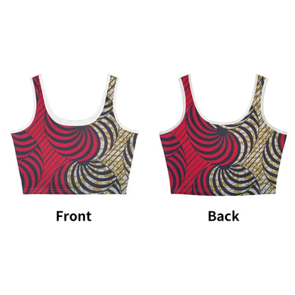 Zaragoza Stretchy Tank Top By Tropic Dune