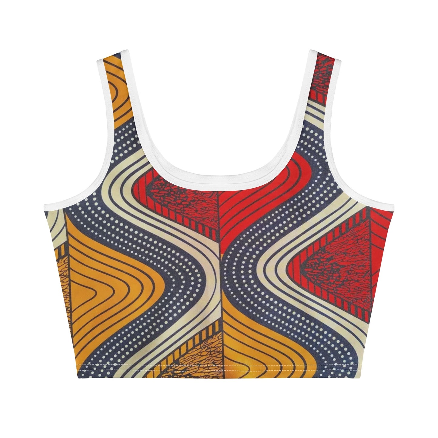 barcelona stretchy tank top by tropic dune