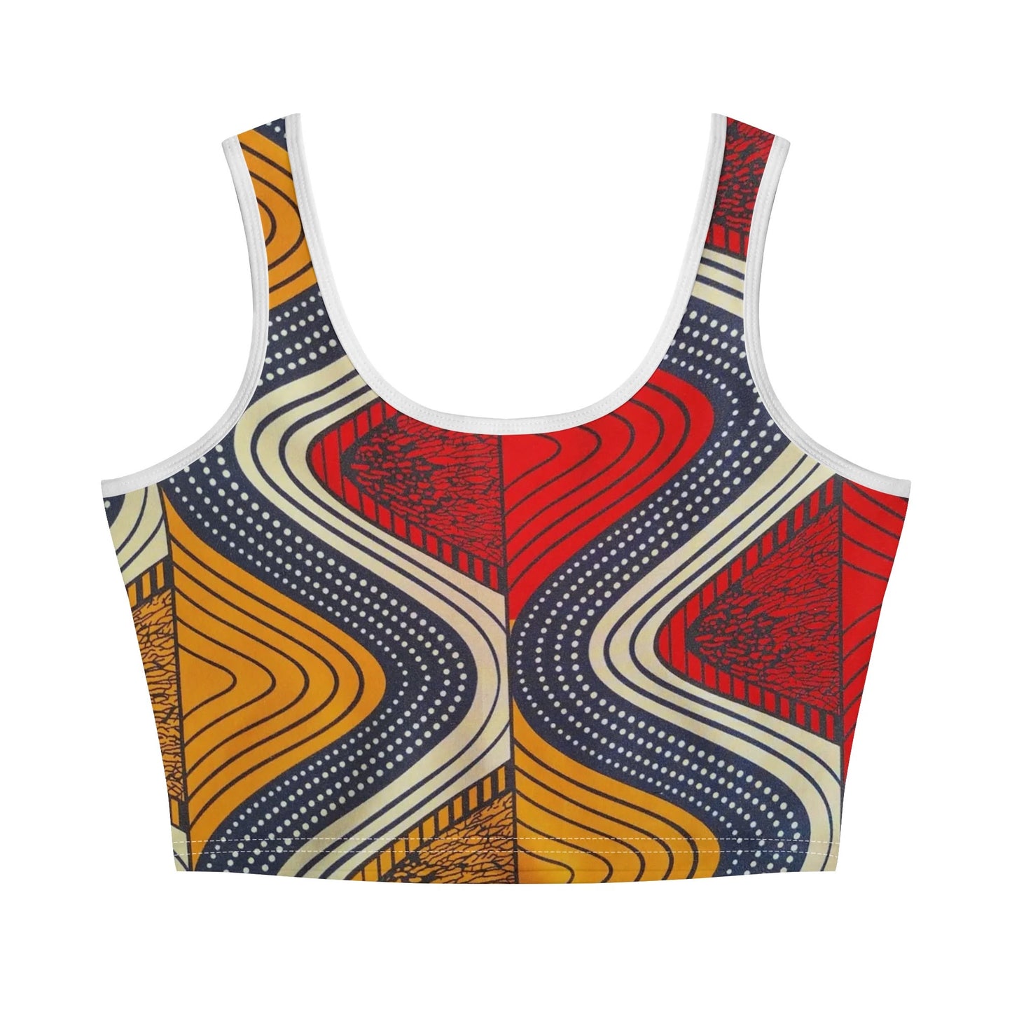 barcelona stretchy tank top by tropic dune