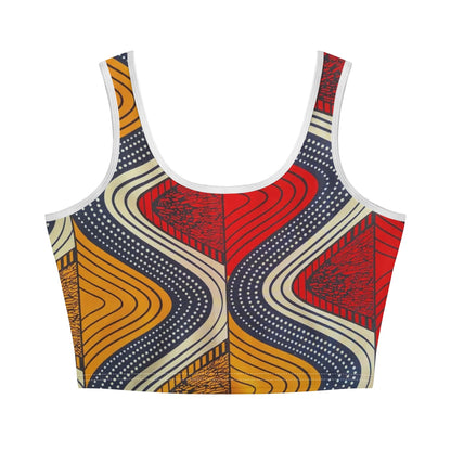 Barcelona Stretchy Tank Top By Tropic Dune