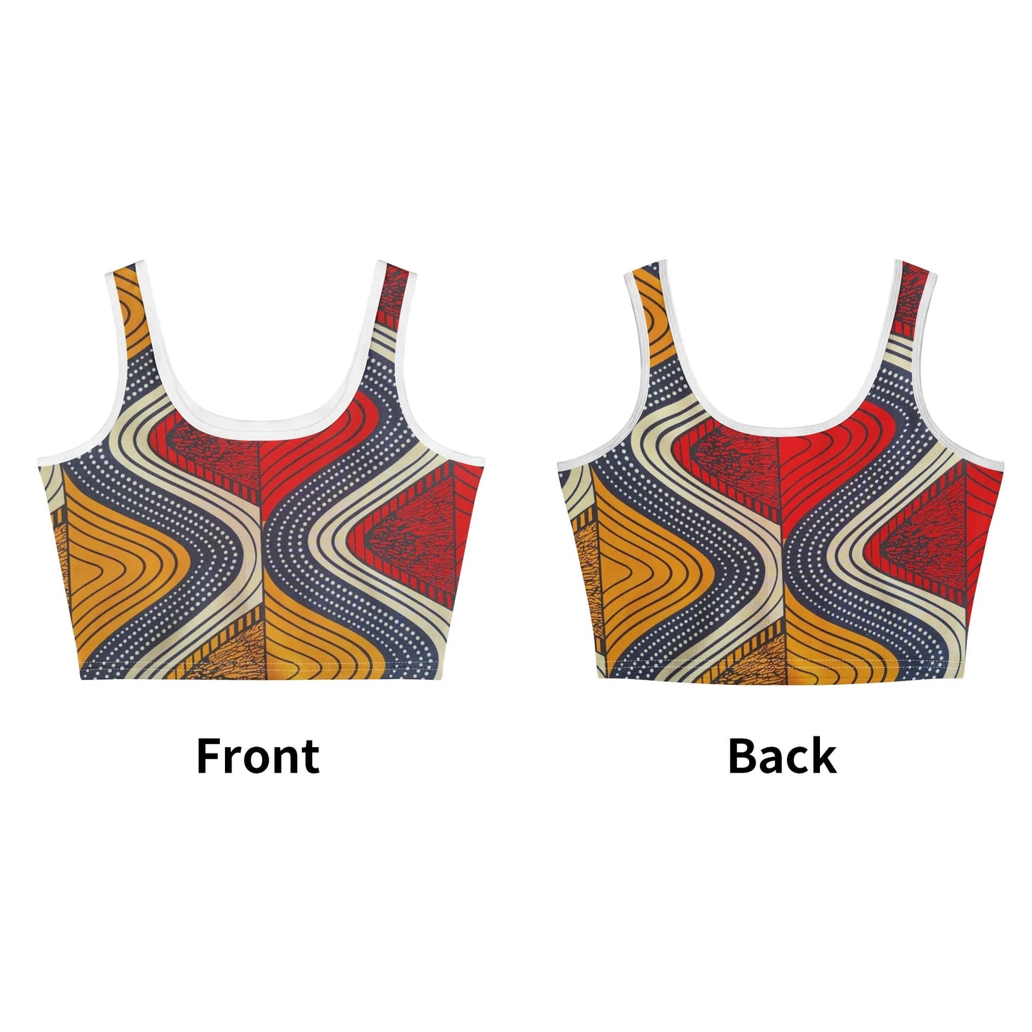 barcelona stretchy tank top by tropic dune