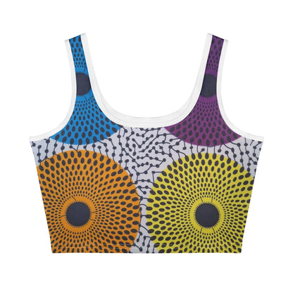 Bilbao Stretchy Tank Top By Tropic Dune