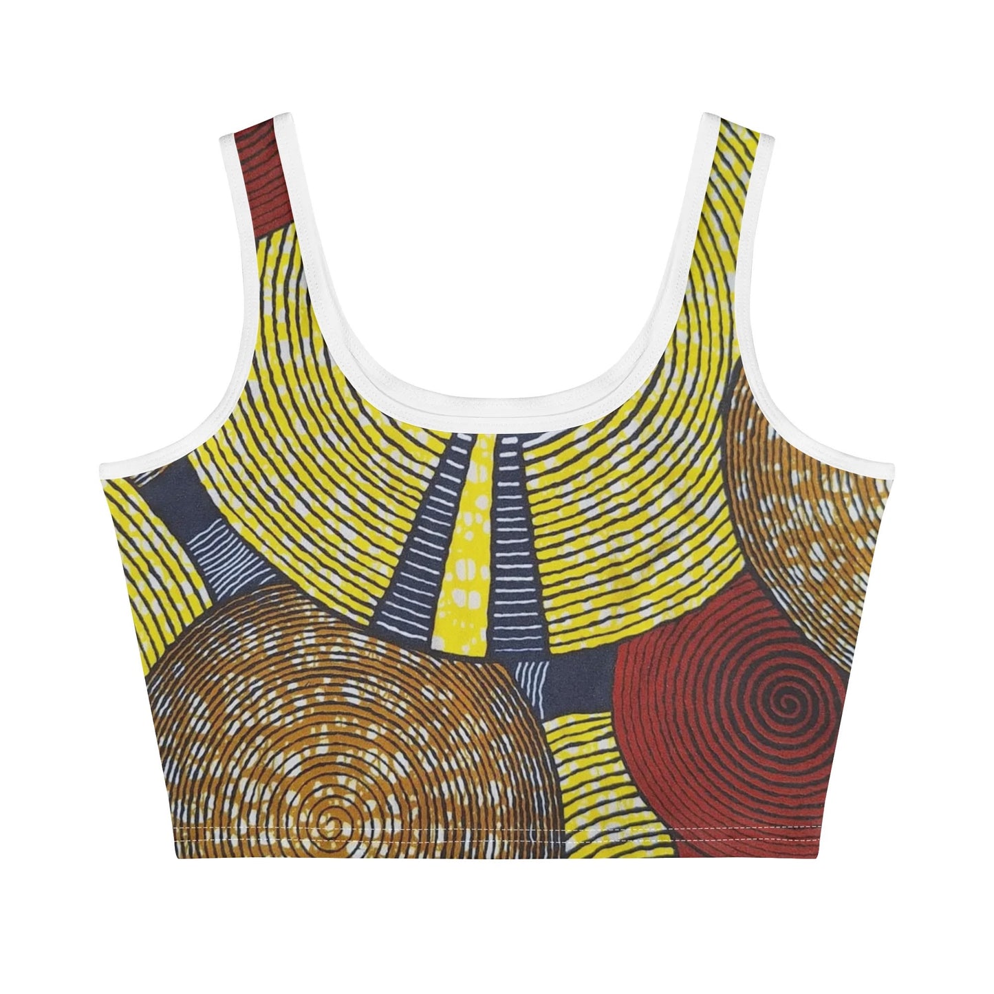 valencia stretchy tank top by tropic dune