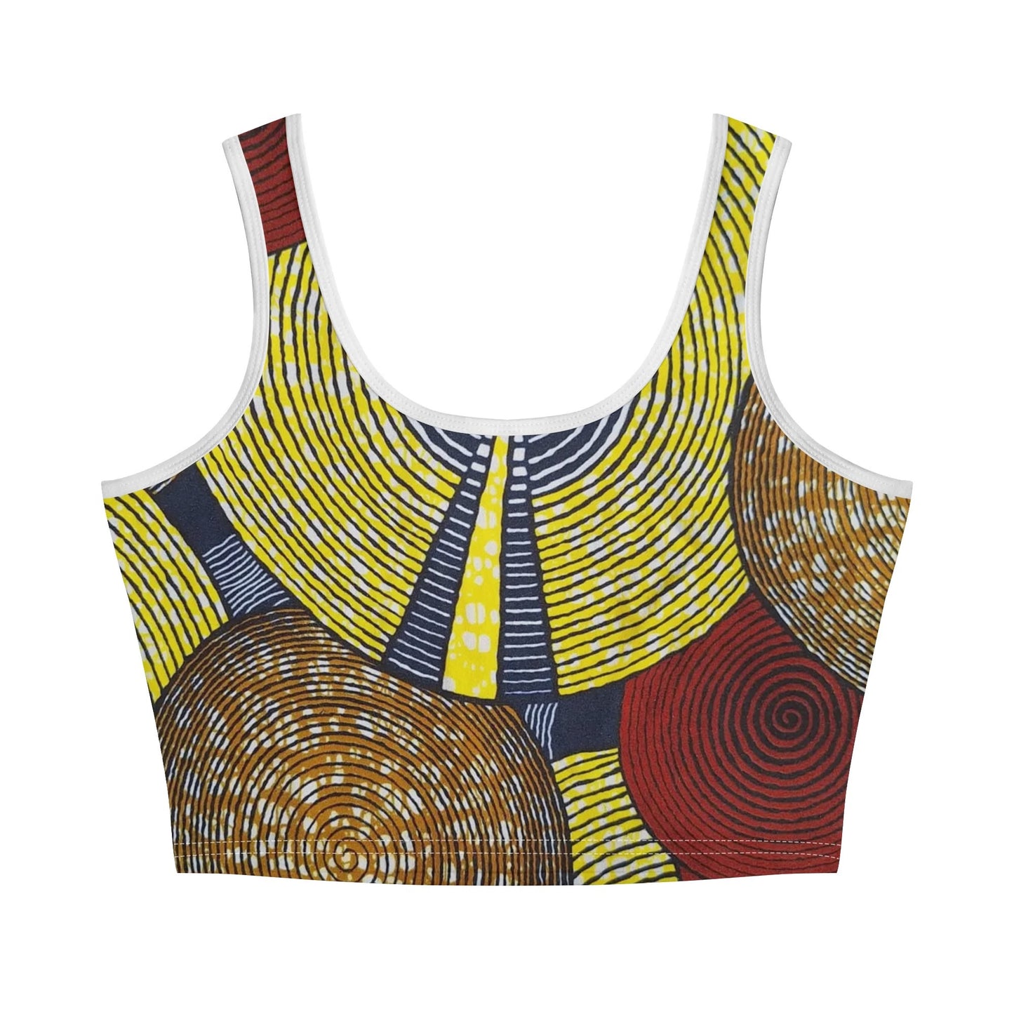 valencia stretchy tank top by tropic dune