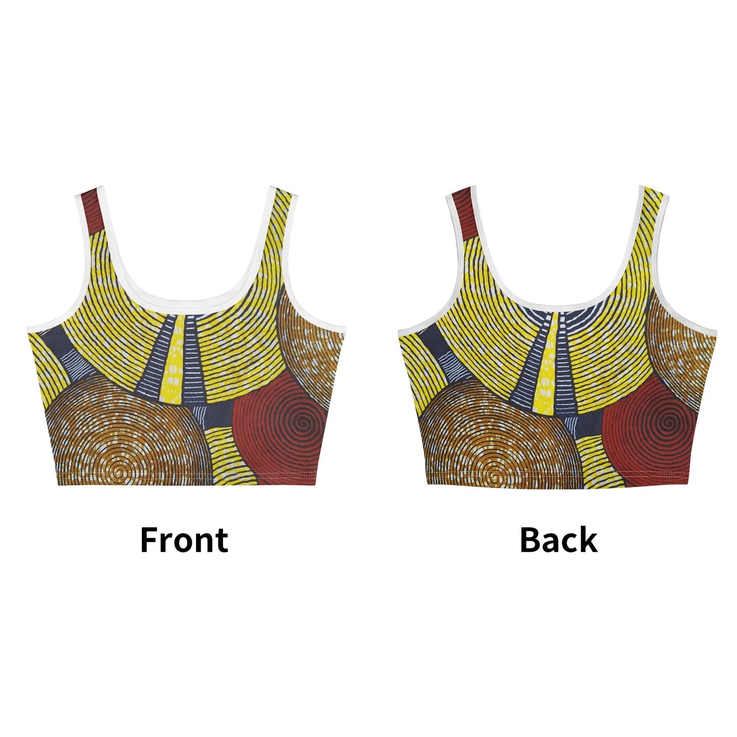 valencia stretchy tank top by tropic dune