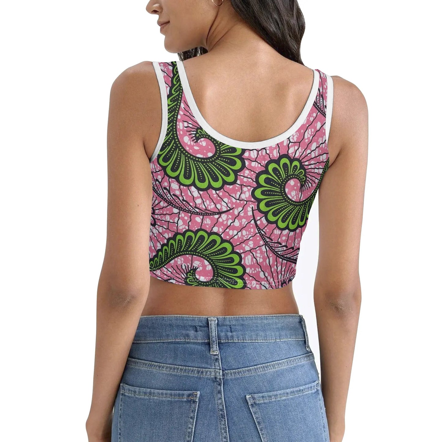sevilla stretchy tank top by tropic dune