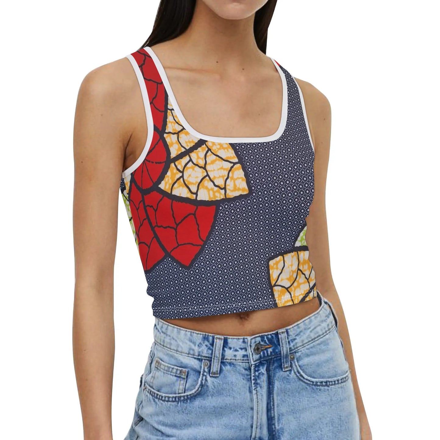 cordoba stretchy tank top by tropic dune