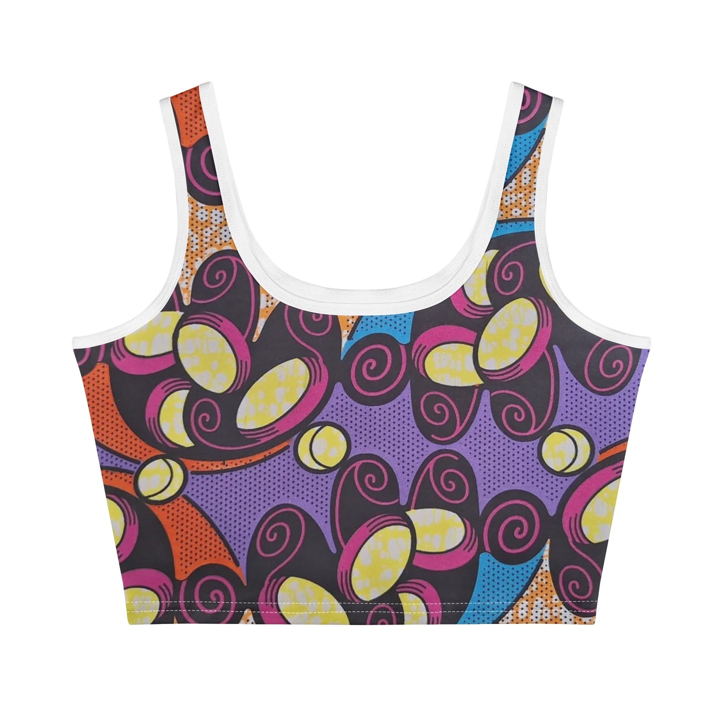 marbella stretchy tank top by tropic dune