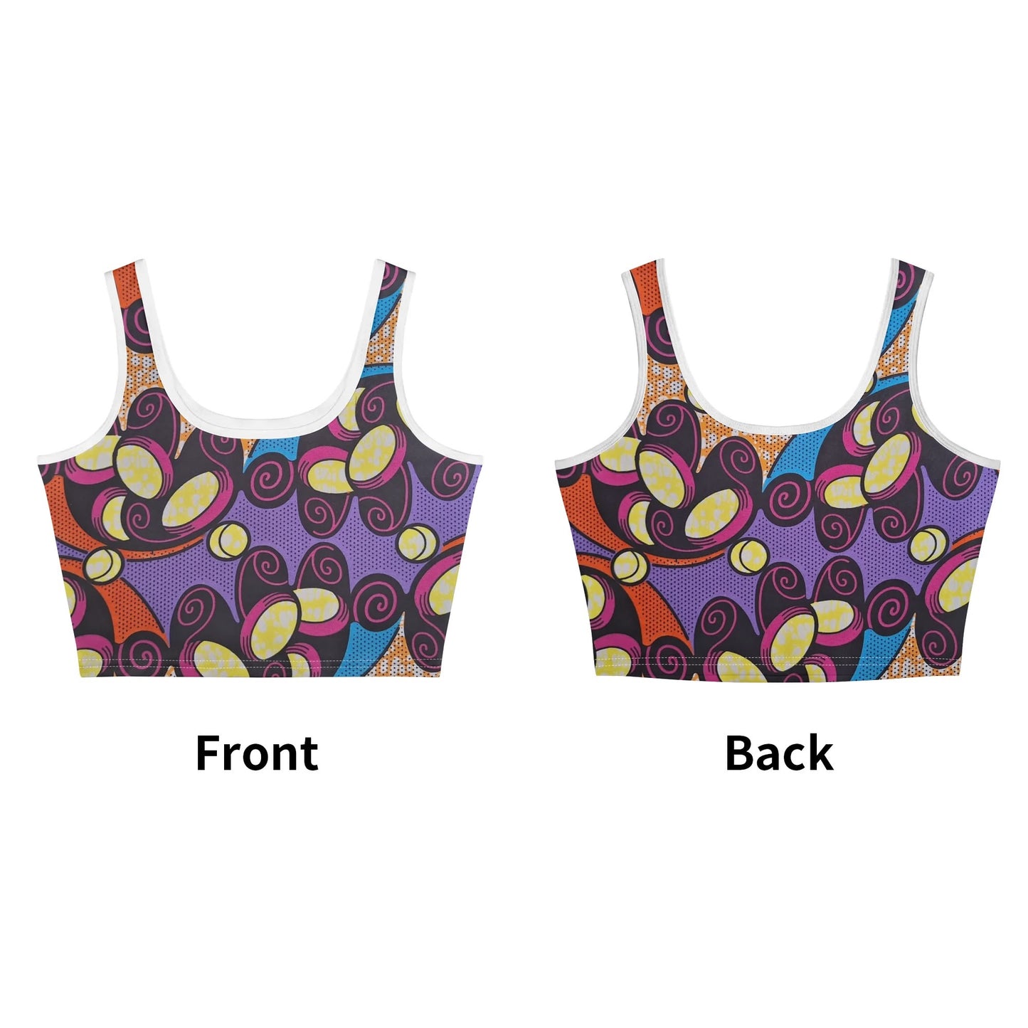 marbella stretchy tank top by tropic dune