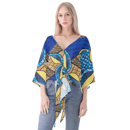 La Femme Chiffon Blouse By Tropic Dune