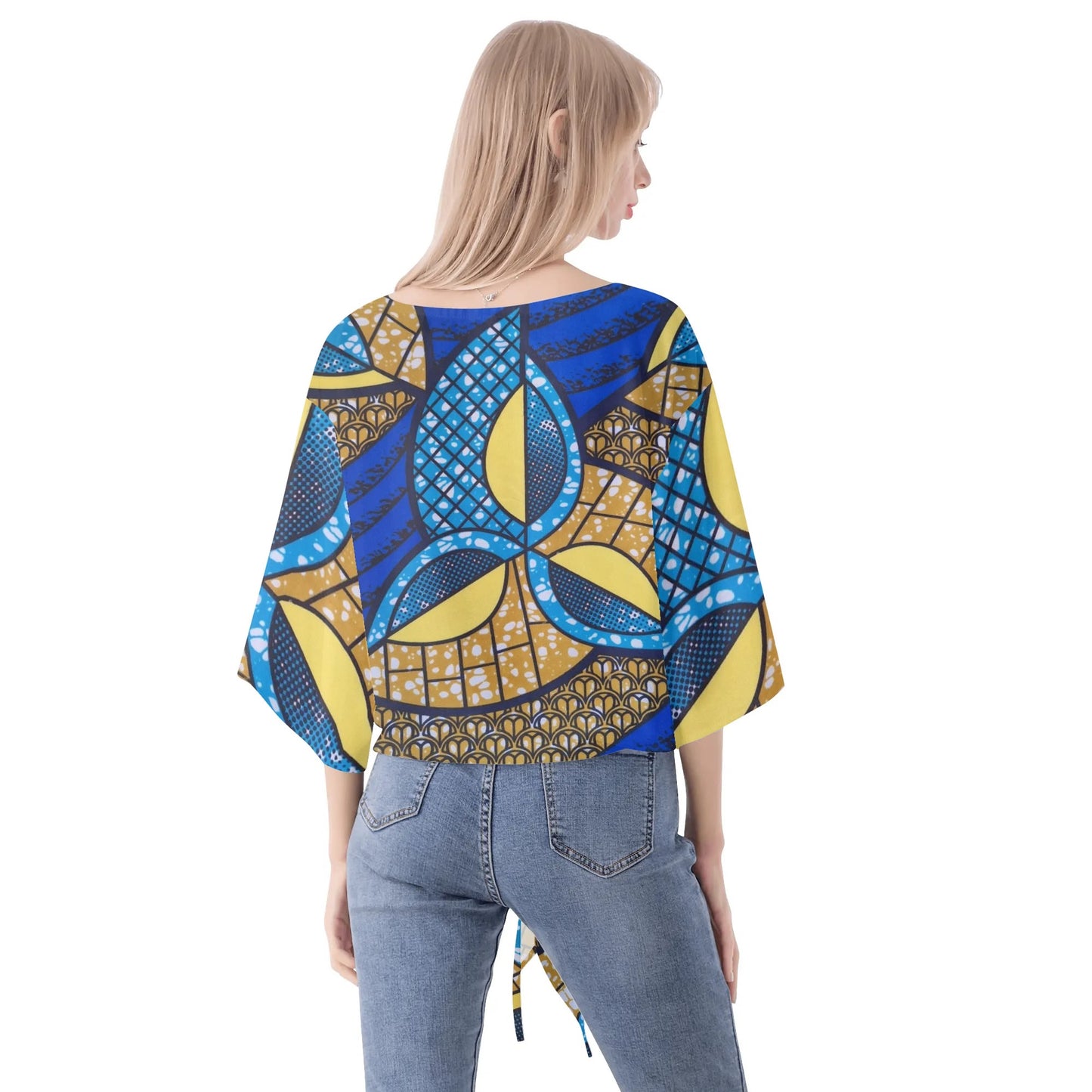 la femme chiffon blouse by tropic dune