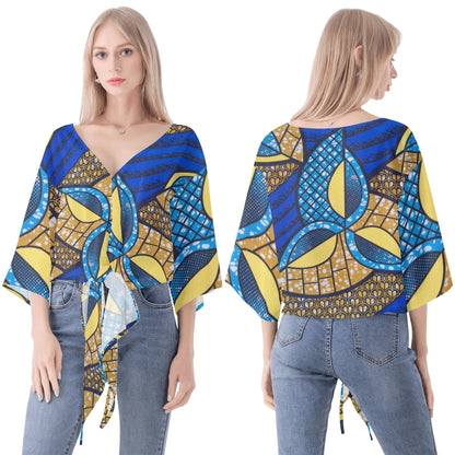 La Femme Chiffon Blouse By Tropic Dune