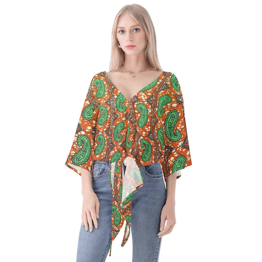 La Femme Chiffon Blouse By Tropic Dune