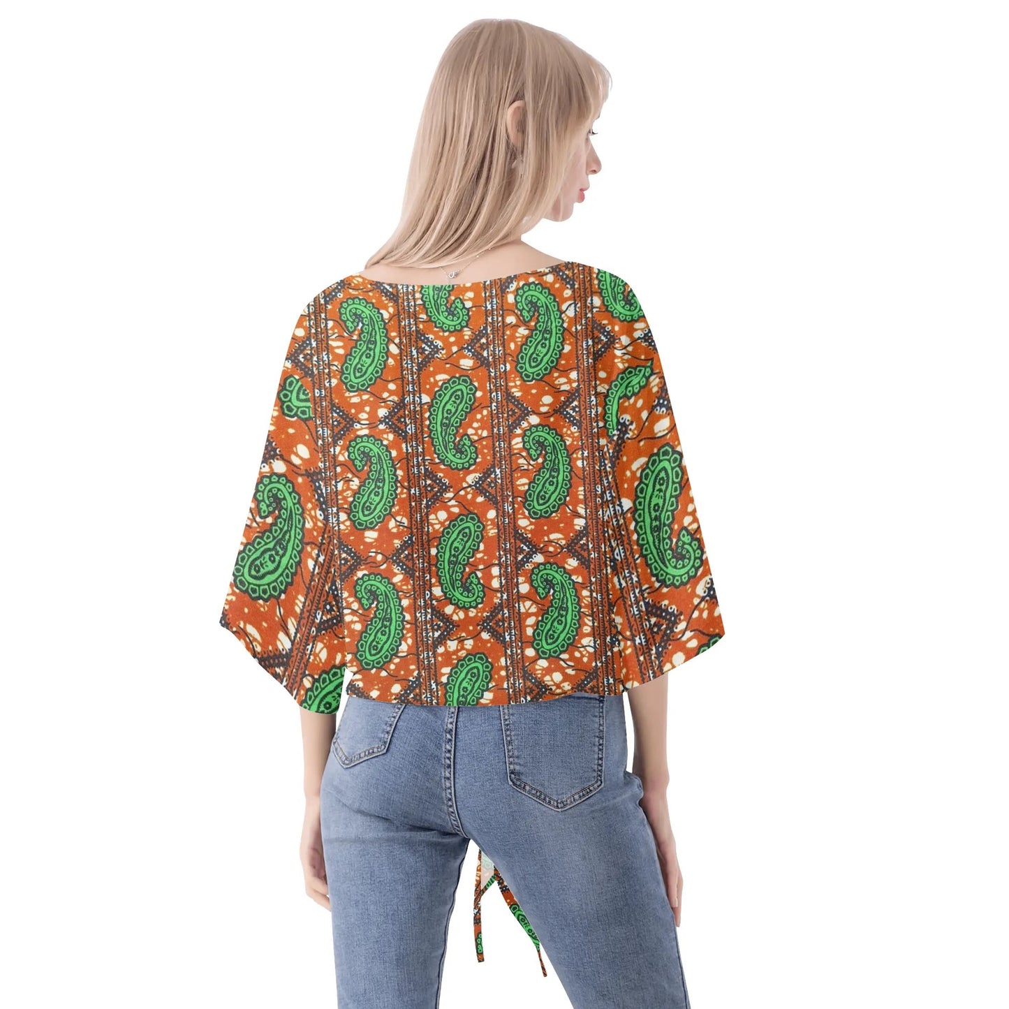 la femme chiffon blouse by tropic dune