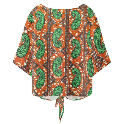 La Femme Chiffon Blouse By Tropic Dune