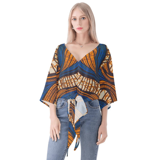 La Femme Chiffon Blouse By Tropic Dune