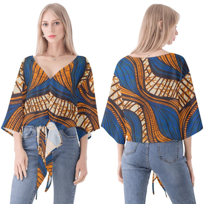 La Femme Chiffon Blouse By Tropic Dune