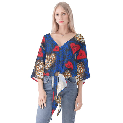 La Femme Chiffon Blouse By Tropic Dune