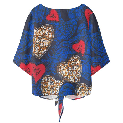 La Femme Chiffon Blouse By Tropic Dune