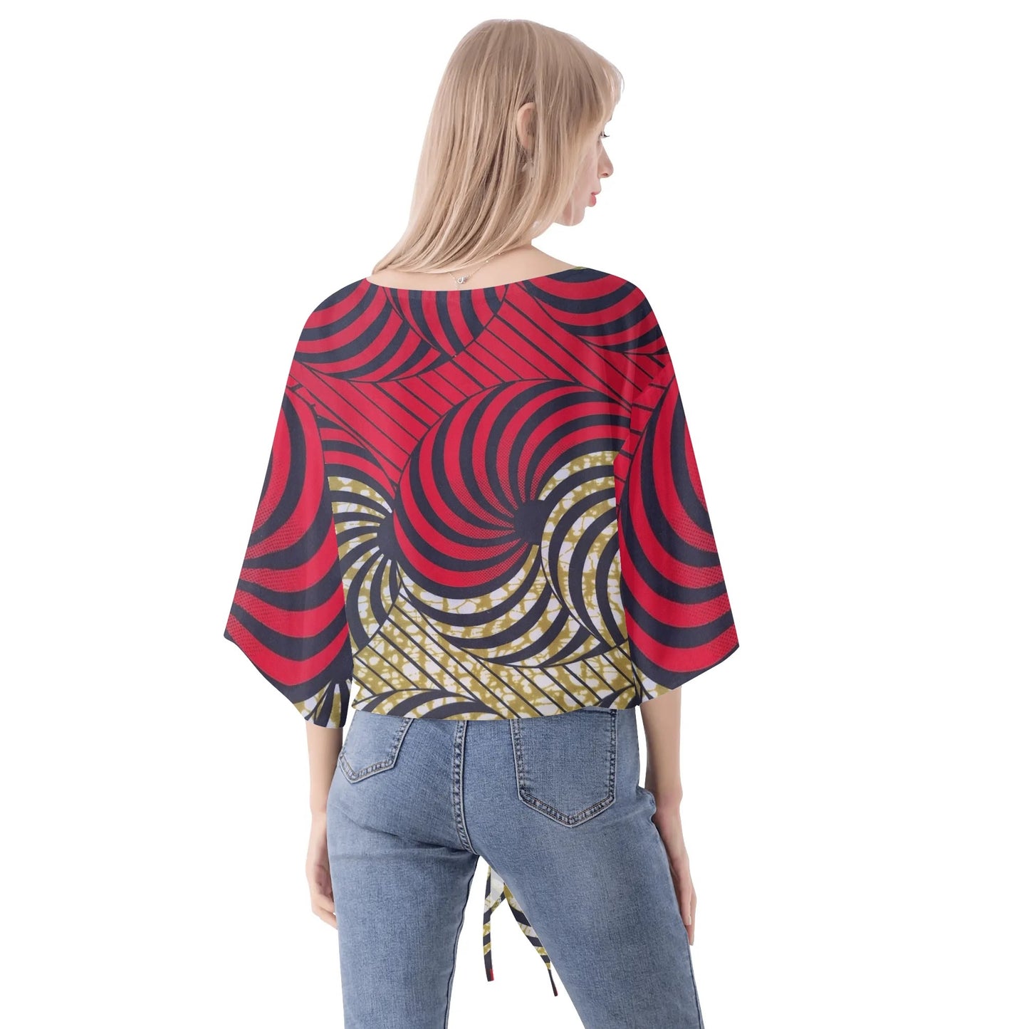 la femme chiffon blouse by tropic dune
