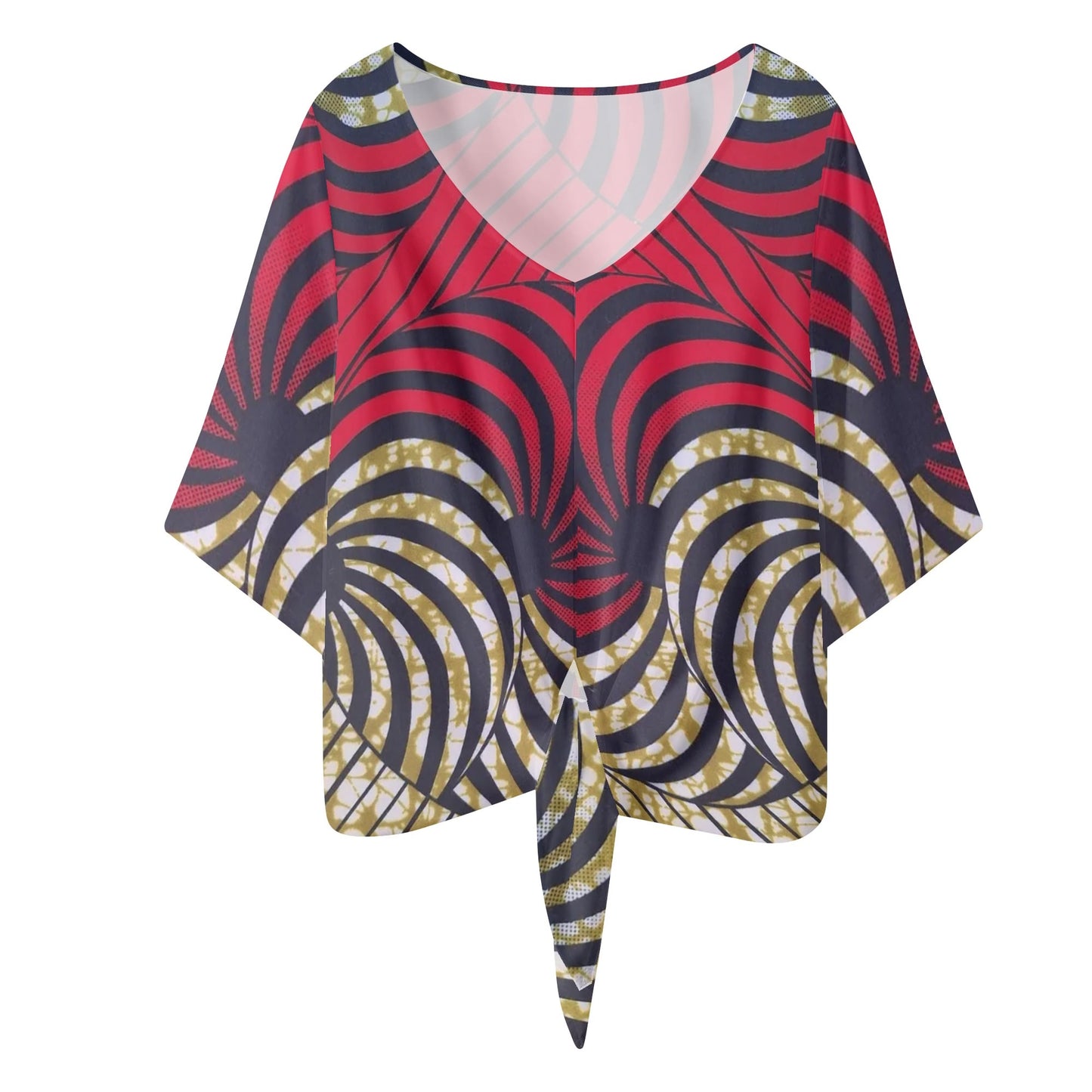 la femme chiffon blouse by tropic dune