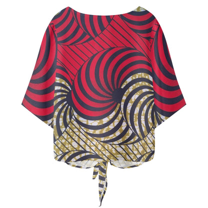 La Femme Chiffon Blouse By Tropic Dune
