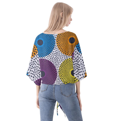 La Femme Chiffon Blouse By Tropic Dune