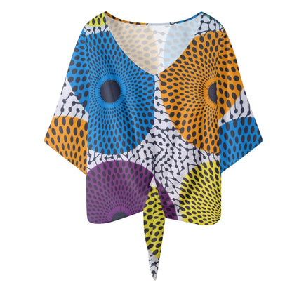 La Femme Chiffon Blouse By Tropic Dune