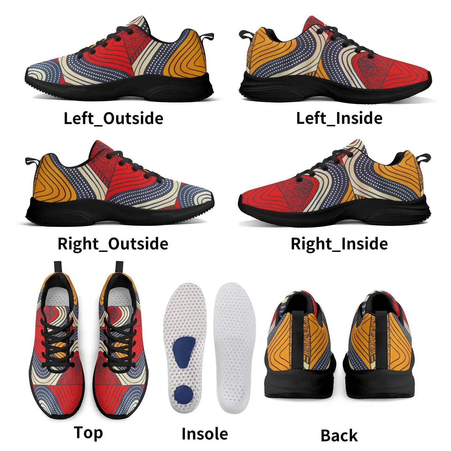 "ocean breeze" lightweight running shoes by tropic dune