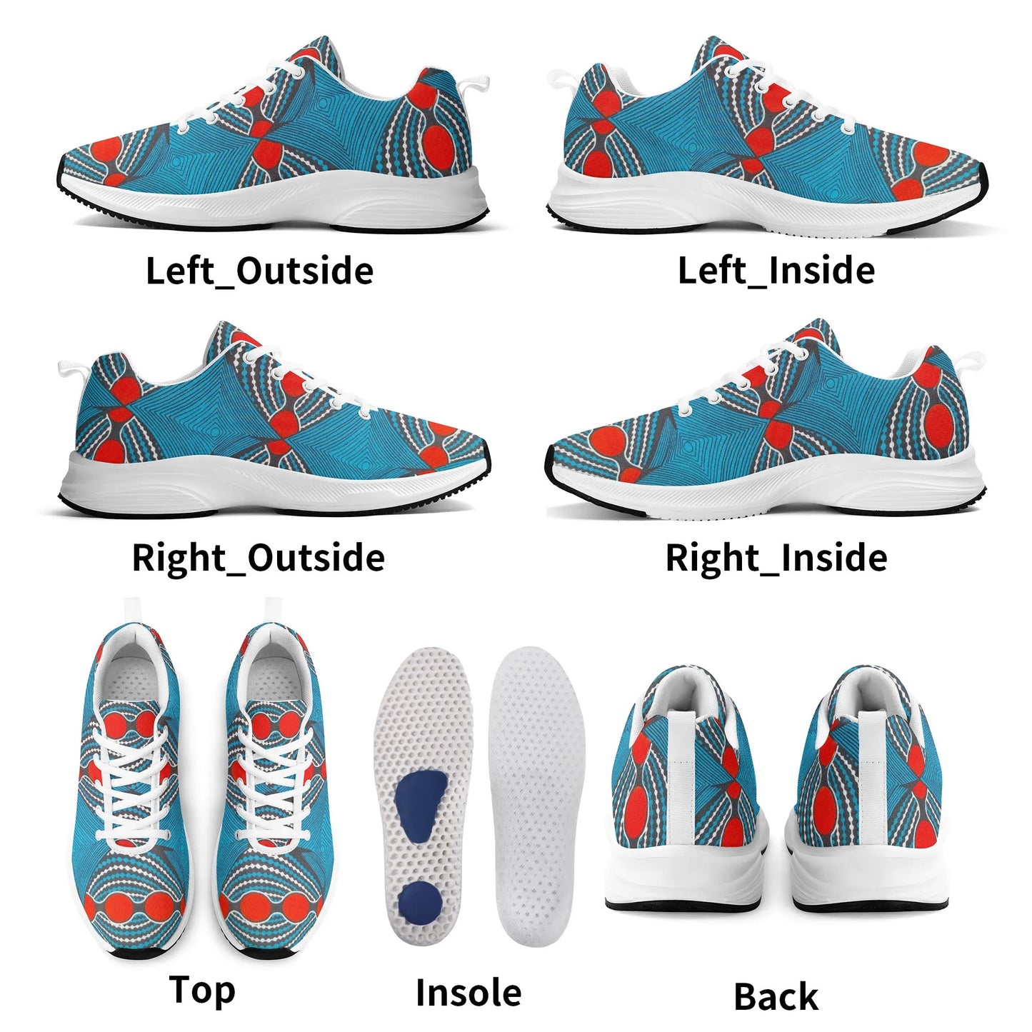 "ocean breeze" lightweight running shoes by tropic dune