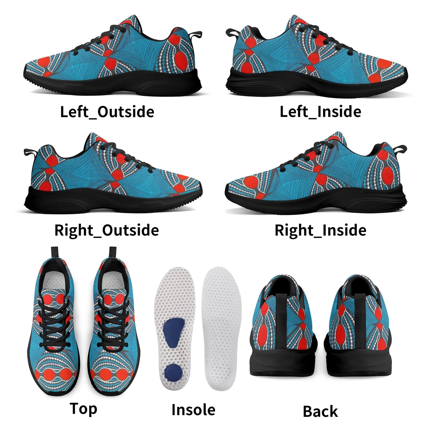 "ocean breeze" lightweight running shoes by tropic dune